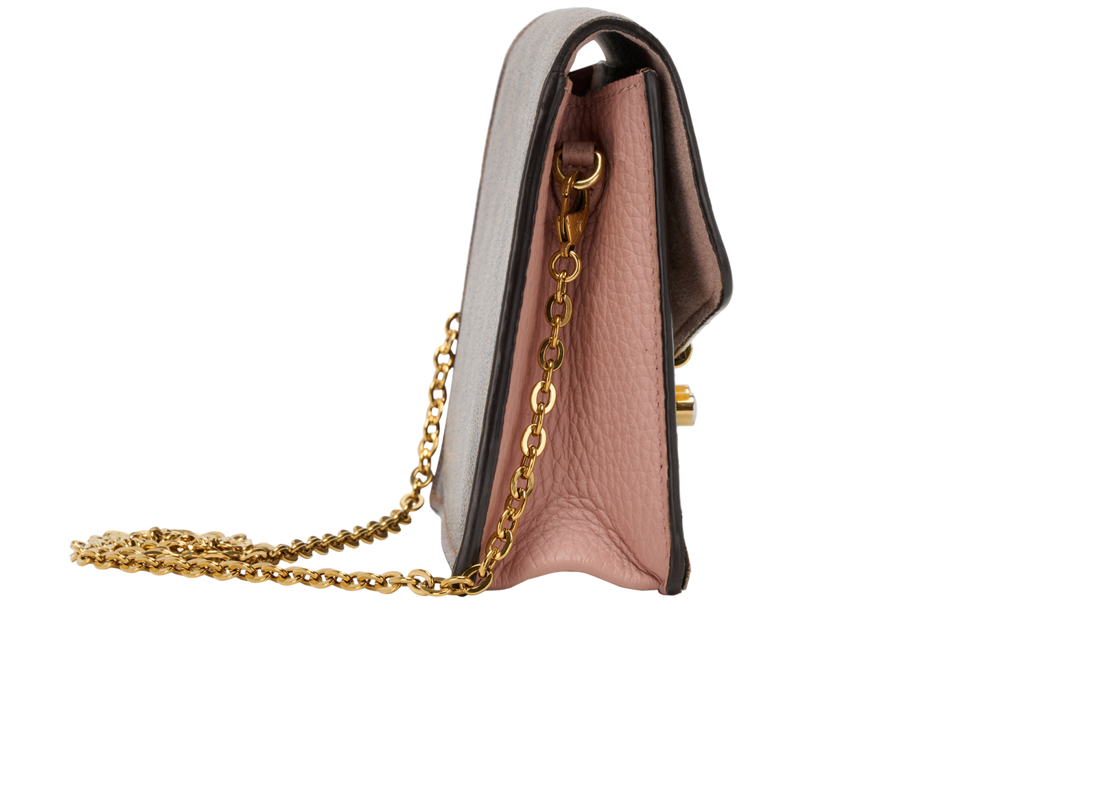 Croisette WOC, &pound;450, Handbags, Brown, Canvas, Side view